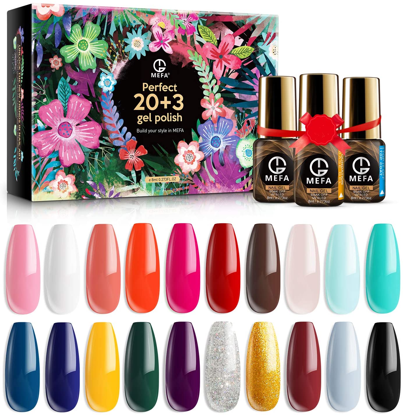 MEFA Gel Nail Polish Set